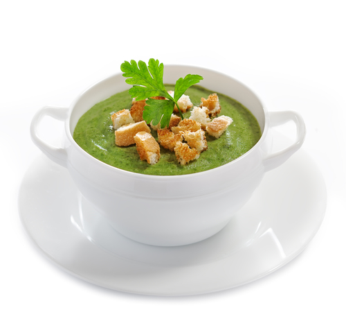 brokolicová polévka